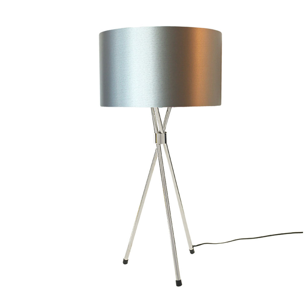 Tripod Table Lamp - Mirrored Silver
