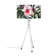Load image into Gallery viewer, Tripod Sandpaper White Table Lamp
