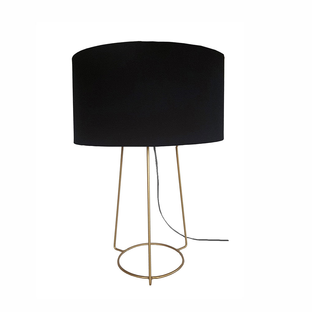 Wired Daniel Table Lamp - Gold