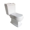 RossCo Retro Ceramic Close-Coupled Suite - White