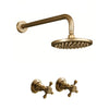 Trendy Taps Cuivre Shower Set with Antique Taps - Brass