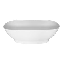Load image into Gallery viewer, Two Tone Stone Ovale Freestanding Bath