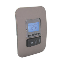 Load image into Gallery viewer, VETi 1 Programmable Thermostat with Isolator Switch 4x2 - Black Modules