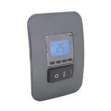 Load image into Gallery viewer, VETi 1 Programmable Thermostat with Isolator Switch 4x2 - Black Modules