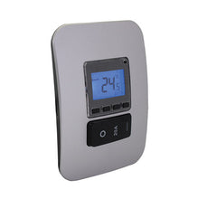 Load image into Gallery viewer, VETi &lt;i&gt;1&lt;/i&gt; Programmable Thermostat with Isolator Switch 4 x 2 - Black Modules
