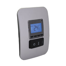 Load image into Gallery viewer, VETi 1 Programmable Thermostat with Isolator Switch 4x2 - Black Modules