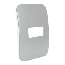 Load image into Gallery viewer, VETi 1 1 Horizontal Module Cover Plate 4 x 2 - Black Trim