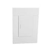 VETi 2 1 Lever 1-Way Light Switch 4x2 - White