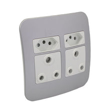 Load image into Gallery viewer, VETi 1 Double Combo Socket 4 x 4 - White Modules