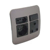 VETi 1 Combo Socket 4 x 4 - Black Modules