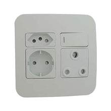 Load image into Gallery viewer, VETi 1 Combo Socket 4 x 4 - White Modules