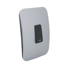 Load image into Gallery viewer, VETi 1 1 Lever 1-Way Light Switch with Locator 4x2 - Black Module