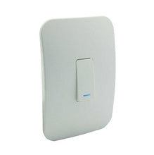 Load image into Gallery viewer, VETi 1 1 Lever 1-Way Light Switch with Locator 4x2 - White Module