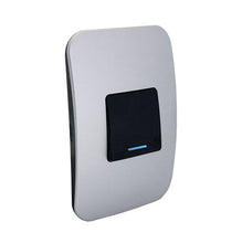 Load image into Gallery viewer, VETi 1 1 Lever 1-Way Wide Light Switch with Locator 4x2 - Black Module
