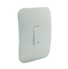 Load image into Gallery viewer, VETi &lt;i&gt;1&lt;/i&gt; 1 Lever 2 Way Light Switch with Locator 4 x 2 - White Module
