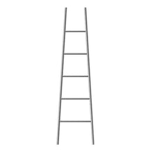 Load image into Gallery viewer, Jeeves Tangent L Ladder Heated Towel Rail
