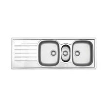 Load image into Gallery viewer, Franke Cascade CDX671 Stainless Steel Triple Bowl Inset Sink 500x1360mm