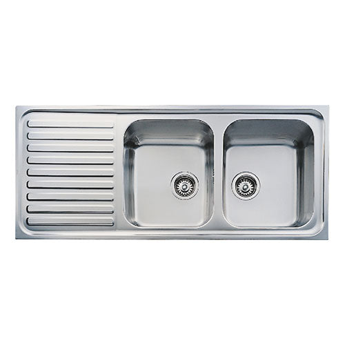 Teka Classic Double Bowl Inset Sink - Stainless Steel – Livecopper