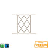 Xpanda Diamond Burglar Bar 450x530mm - Matt Bronze