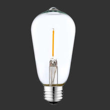 Load image into Gallery viewer, Litehouse LIT500-ST64-1PK LED Vintage Solar Festoon Replacement Bulb E27 2700K