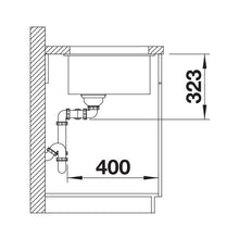 Load image into Gallery viewer, BLANCO SubLine 350/350-U Silgranit Double Bowl Undermount Sink - Alu Metallic