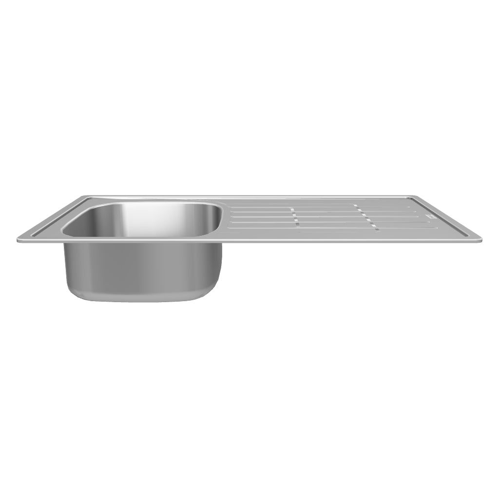 Franke Cascade CDX 611 Single Bowl Inset Sink  - Stainless Steel