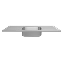 Load 3D model into Gallery viewer, Franke Trendline 712 Stainless Steel Single Centre Bowl Overmount Sink 535x1200mm