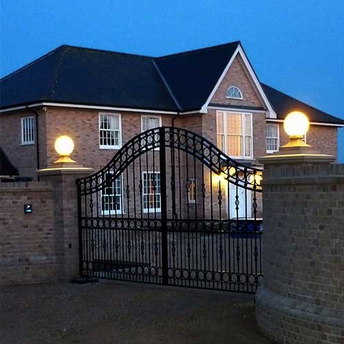 Driveway Gate Lights