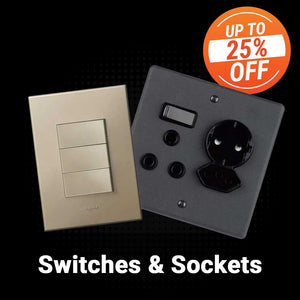 Switches & Sockets | Black Friday