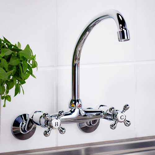 Wall Mount Kitchen Taps