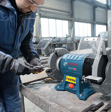 Load image into Gallery viewer, BOSCH Blue Double-Wheeled Bench Grinder GBG 60-20 600W
