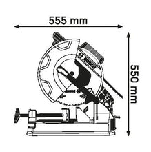 Load image into Gallery viewer, BOSCH Blue Metal Cut Off Saw GCD 12JL 2000W
