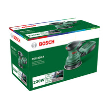 Load image into Gallery viewer, Bosch Green PEX 220 A Orbit Sander 220W
