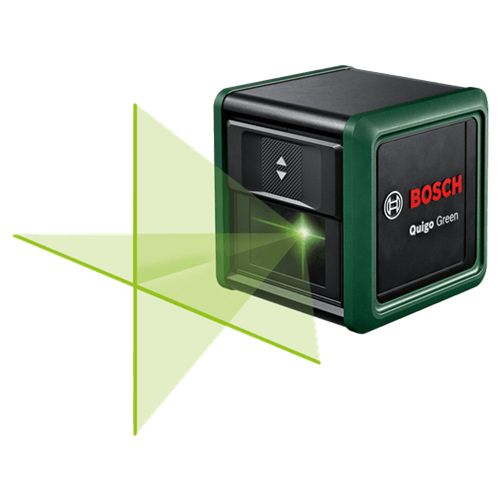 Bosch Green Quigo Cross Line Self Levelling Laser 12m