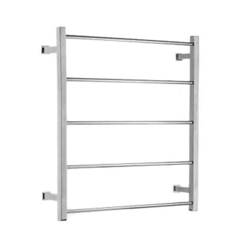 Stunning Bathrooms Square 5 Ladder Rail - Silver