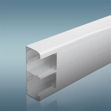 Load image into Gallery viewer, Legrand Double Compartment Snap-On Trunking with Cover 2m - White
