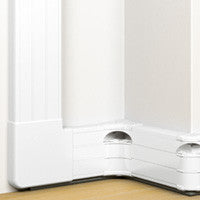 Load image into Gallery viewer, Legrand Triple Compartment Snap-On Trunking with Cover 2m - White

