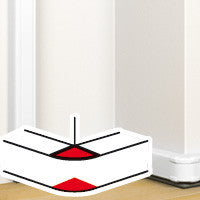 Load image into Gallery viewer, Legrand External Bend for Single Compartment Snap-On Trunking - White
