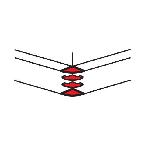 Legrand External Bend for Triple Compartment Snap-On Trunking - White