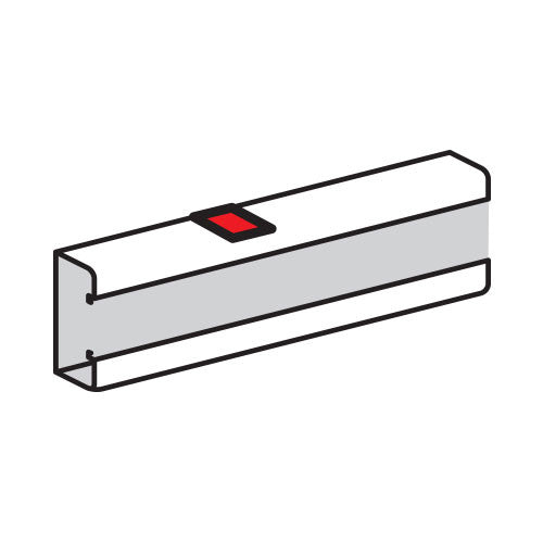 Legrand Stick-On Body Joint for Snap-On Trunking - White