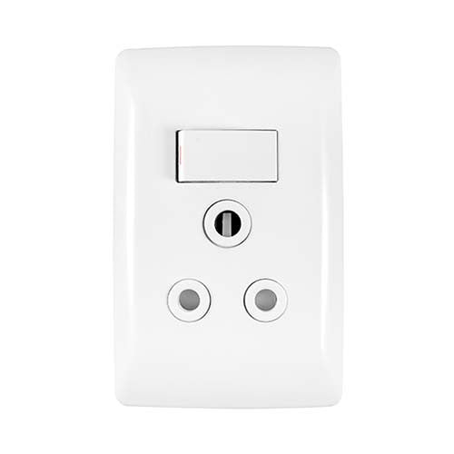 Crabtree Diamond Single RSA Socket