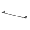 Cobra Seine Single Towel Rail 650mm - Brushed Gun Grey
