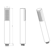 Load image into Gallery viewer, Cobra Seine Tube Hand Shower
