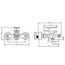 Load image into Gallery viewer, Cobra Seine Exposed Bath Mixer
