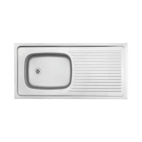 Franke Trendline 711 Stainless Steel Single End Bowl Overmount Sink 535x1200mm