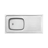 Franke Trendline 711 Single Bowl Overmount Sink 1200 x 535mm - Stainless Steel