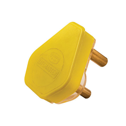 Crabtree Domestic Plug Top 3 Pin 16A Yellow