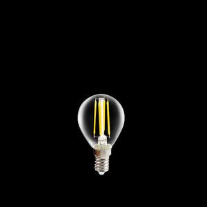 K. Light LED Filament Golf Ball Bulb G45 E14 4W 360lm 2200K