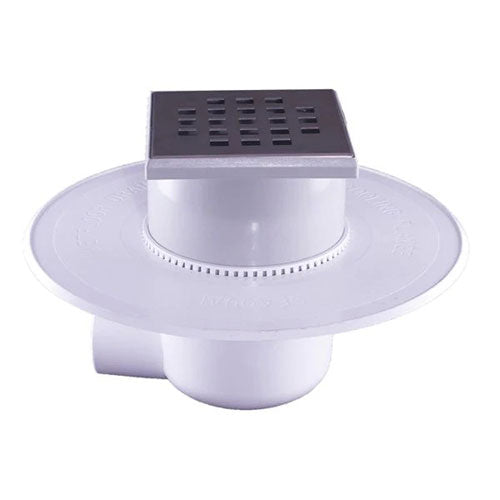 Seaqual Stainless Steel Small Square Hole Lolo Drain
