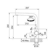 Load image into Gallery viewer, Franke Lina L Swivel Mixer Tap
